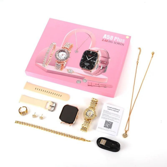 ⌚✨ A58 Plus – Reloj Inteligente 7 en 1 ✨⌚