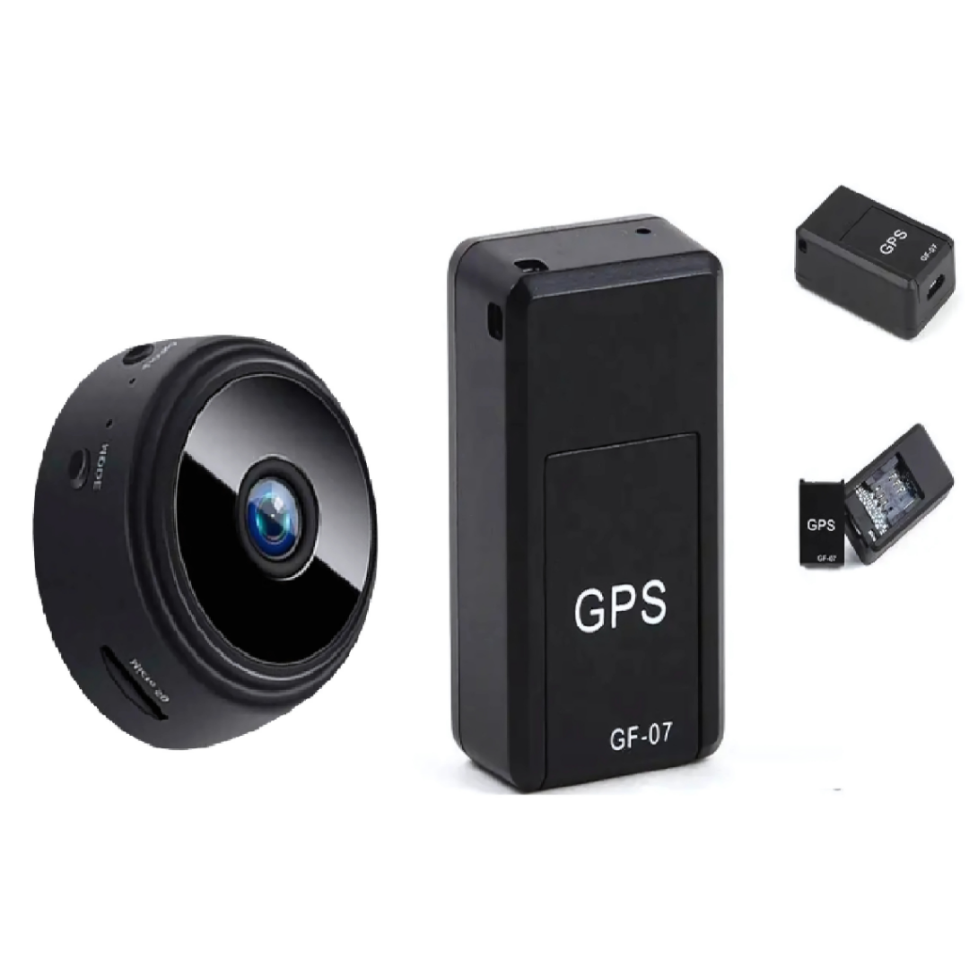 🎥📡 Super Combo TrackVision – Mini Cámara + Mini GPS