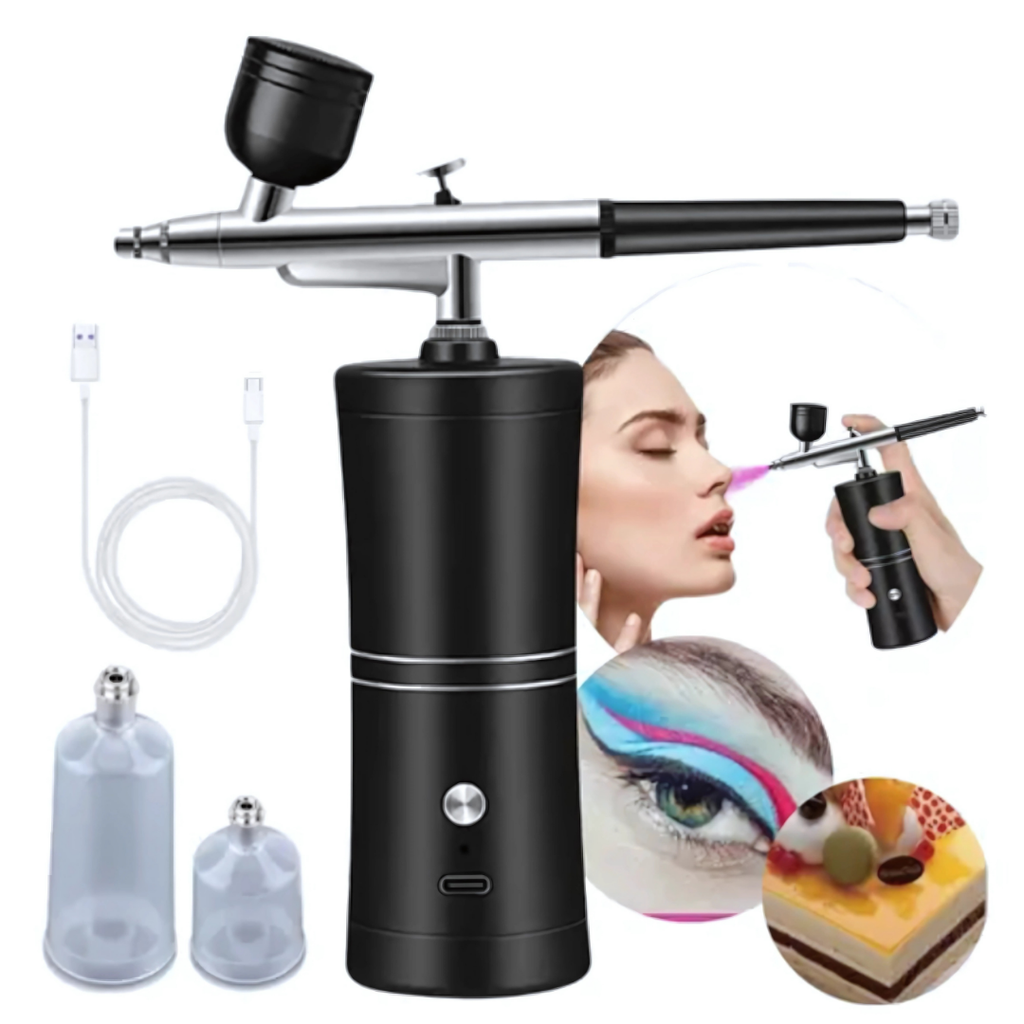 🎨✨ Aerógrafo Premium Inalámbrico con Minicompresor