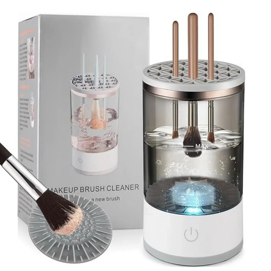💎✨ Limpiador de Cepillos de Maquillaje Eléctrico Brushly Pro