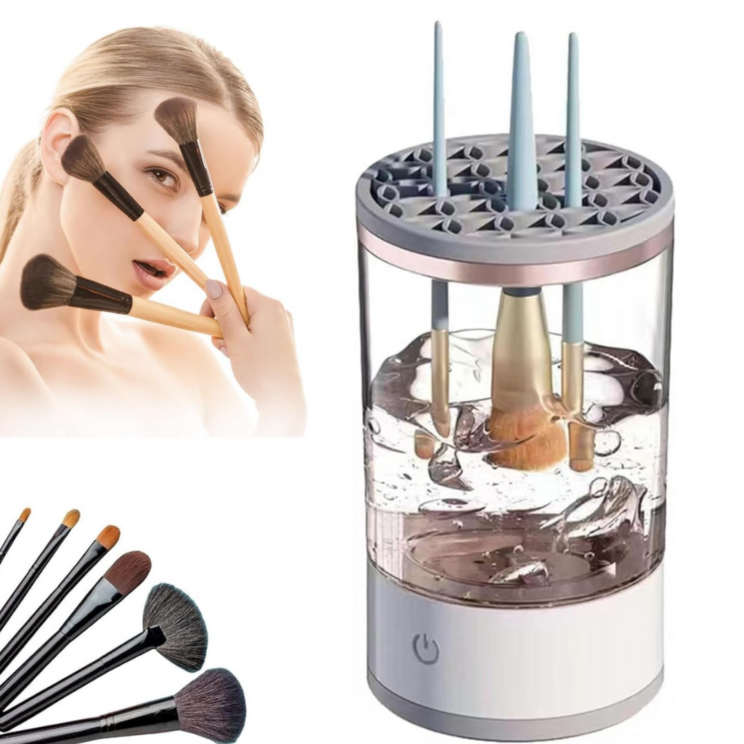 💎✨ Limpiador de Cepillos de Maquillaje Eléctrico Brushly Pro