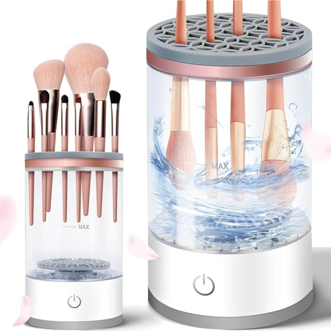 💎✨ Limpiador de Cepillos de Maquillaje Eléctrico Brushly Pro
