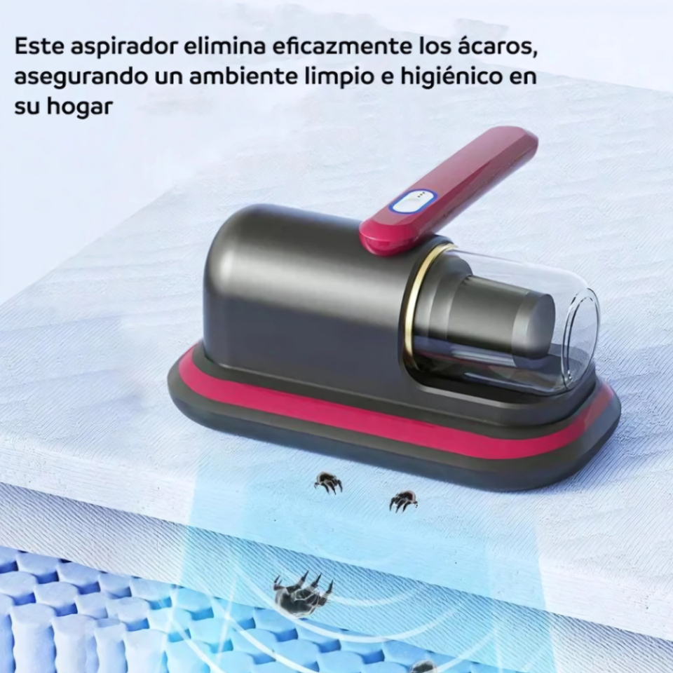 🌀✨ Aspiradora Inalámbrica de Mano Anti Ácaros con Luz UV