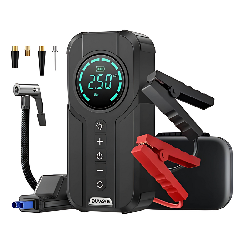 🚗 Equipo de Asistencia para Carros 4 en 1 – PowerRescue4X