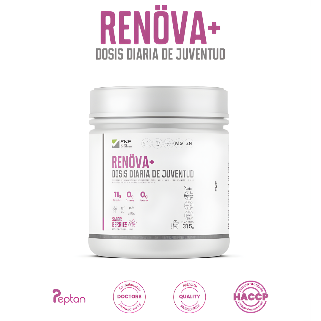 🍇🫐 Renova+: Colágeno Doblemente Hidrolizado Premium