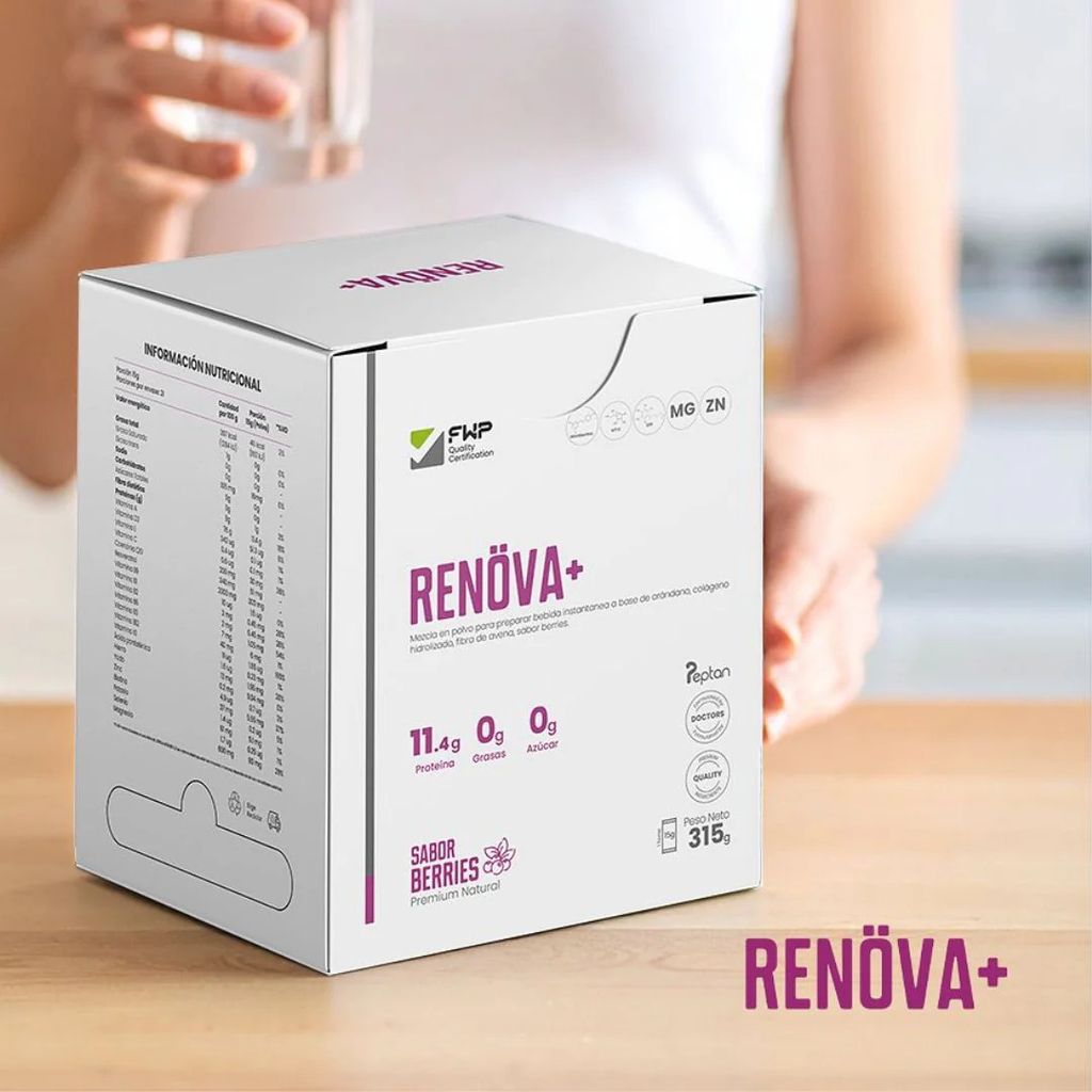 🍇🫐 Renova+: Colágeno Doblemente Hidrolizado Premium