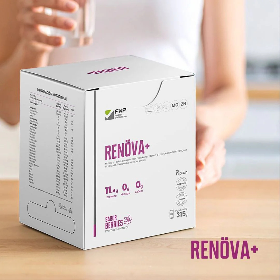🍇🫐 Renova+: Colágeno Doblemente Hidrolizado Premium