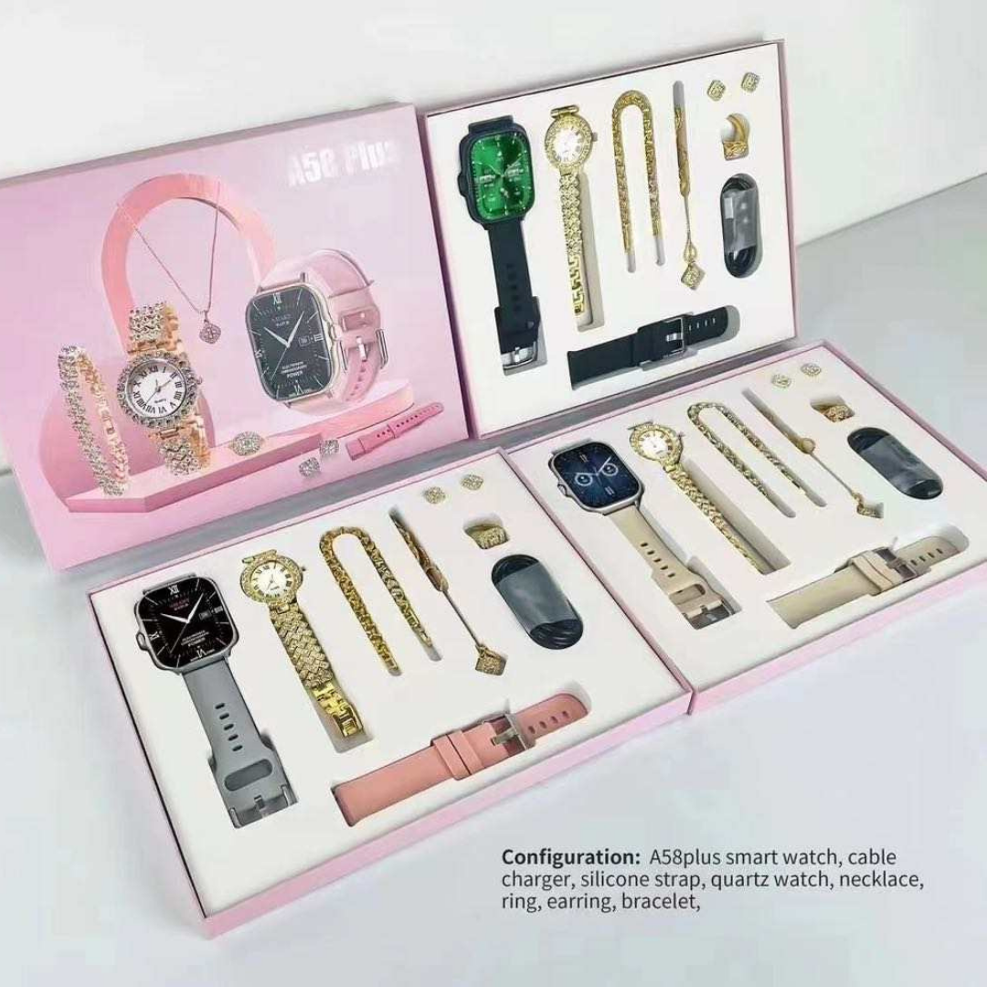 ⌚✨ A58 Plus – Reloj Inteligente 7 en 1 ✨⌚