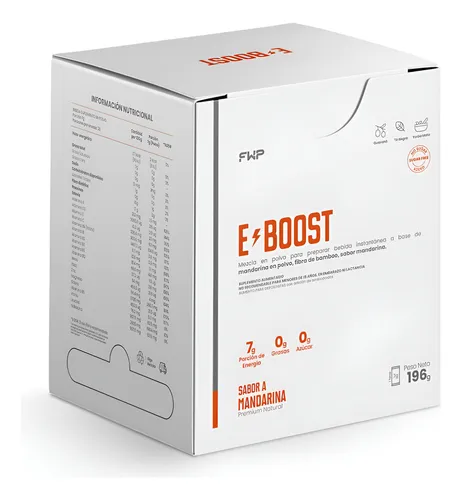⚡ E-BOOST – Energía Natural para Rendimiento Máximo