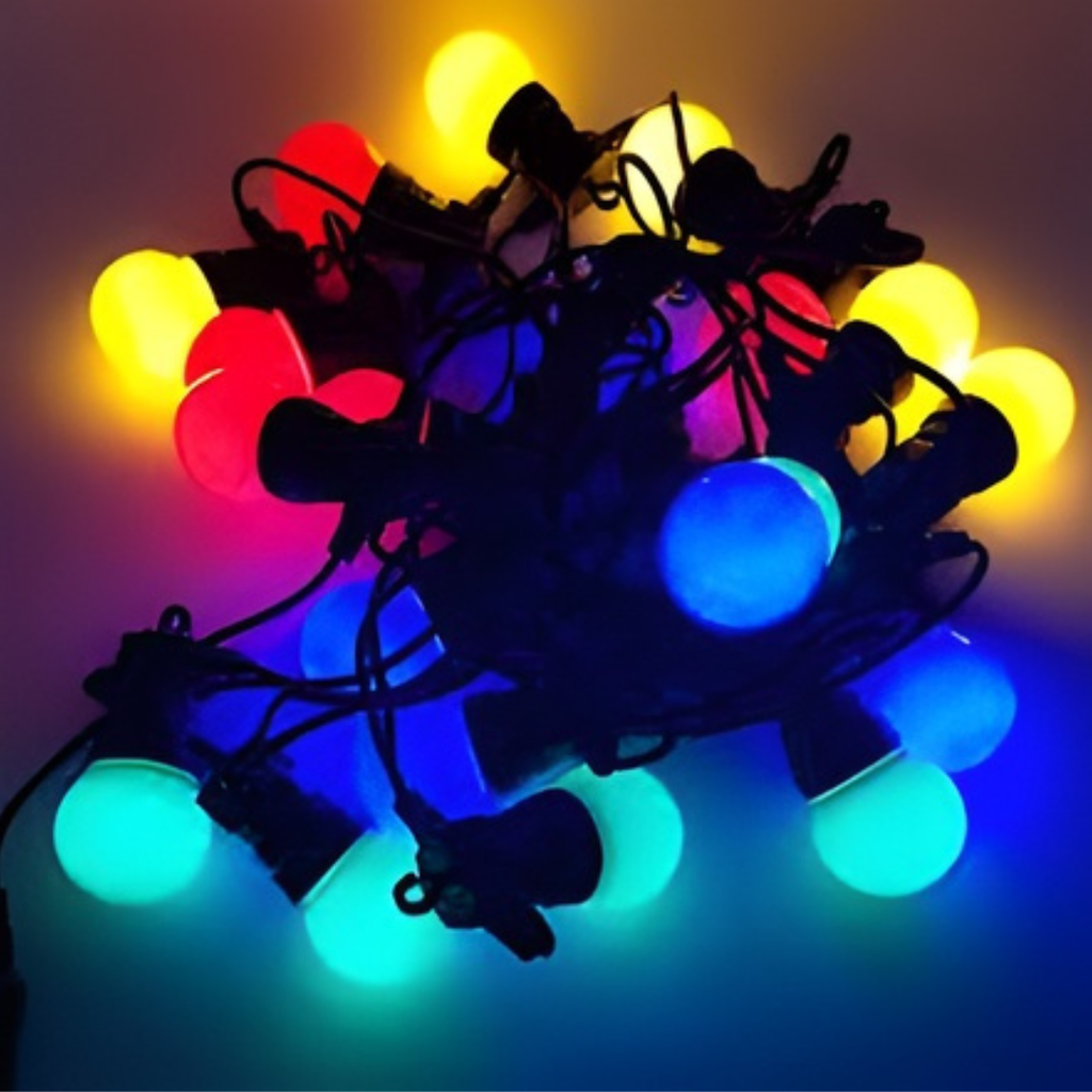 GUIRNALDA NAVIDEÑA DE 10 FOCOS MULTICOLOR