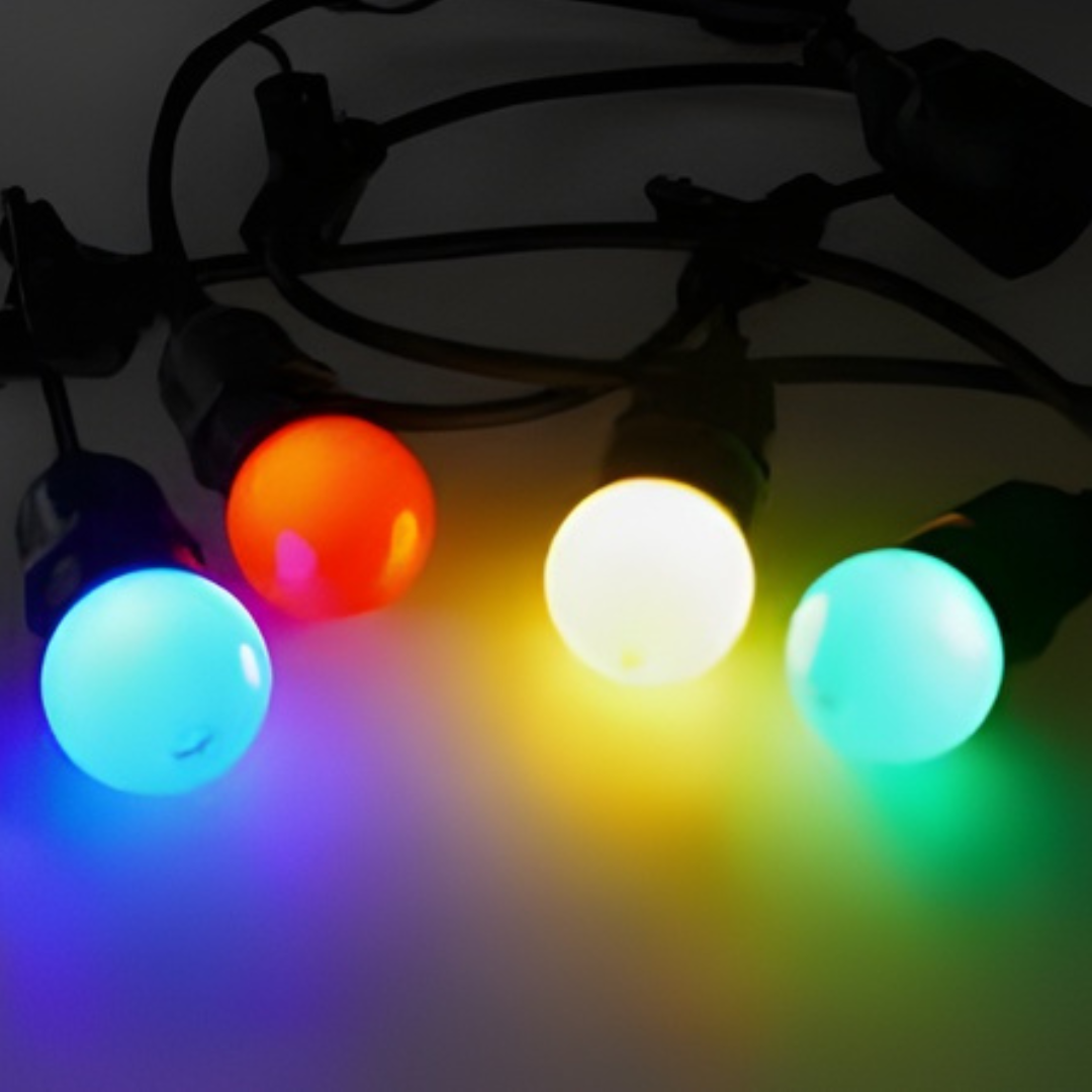 GUIRNALDA NAVIDEÑA DE 10 FOCOS MULTICOLOR