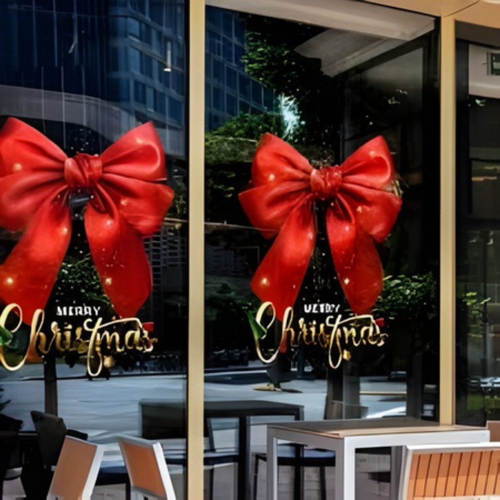 PEGATINAS DE VENTANA NAVIDEÑAS