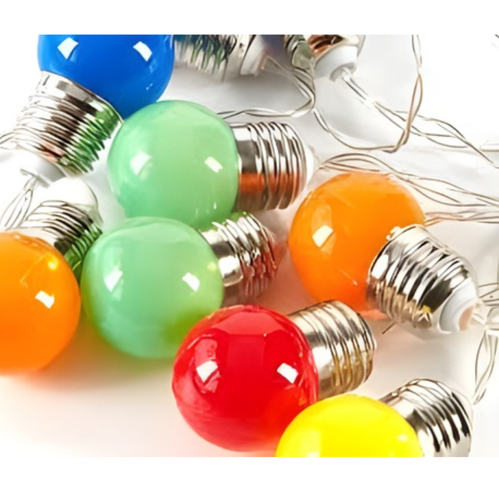 GUIRNALDA NAVIDEÑA DE 10 FOCOS MULTICOLOR