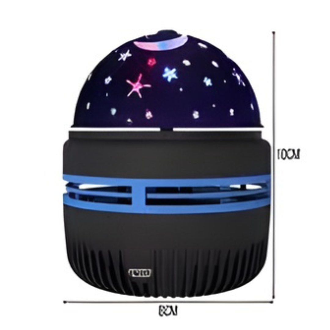 MINI PROYECTOR ESTRELLAS GIRATORIO