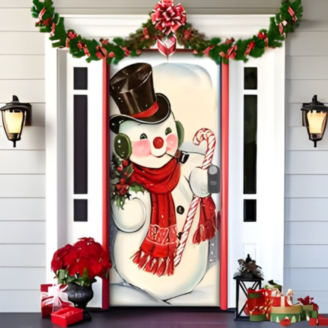 FUNDAS NAVIDEÑAS PARA PUERTAS.