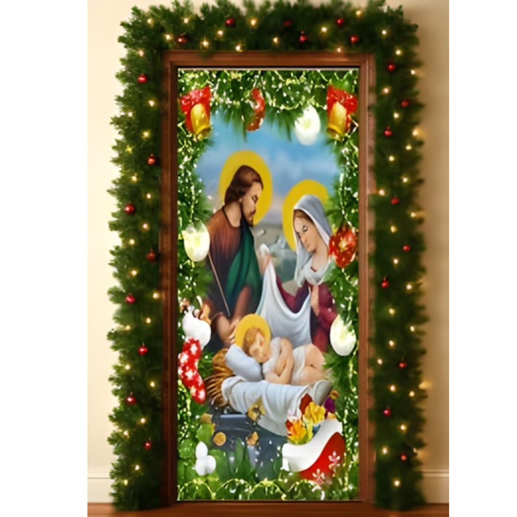 FUNDAS NAVIDEÑAS PARA PUERTAS.