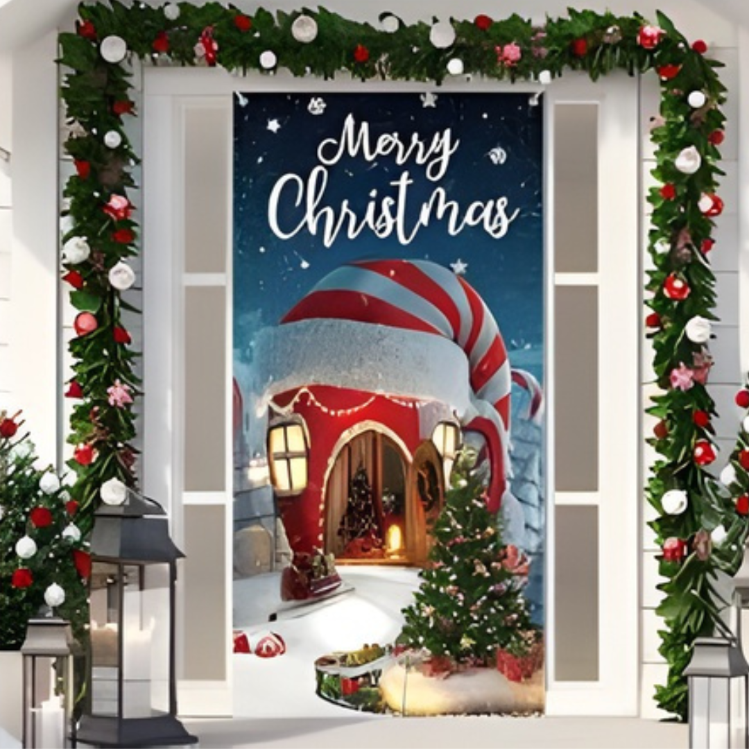 FUNDAS NAVIDEÑAS PARA PUERTAS.