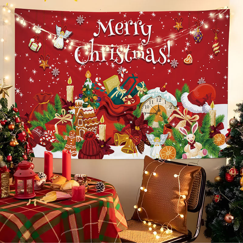 TELON NAVIDEÑO O FONDO PARA PARED