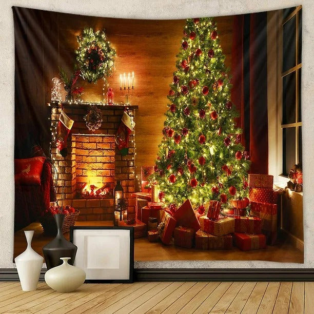 TELON NAVIDEÑO O FONDO PARA PARED