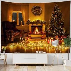 TELON NAVIDEÑO O FONDO PARA PARED