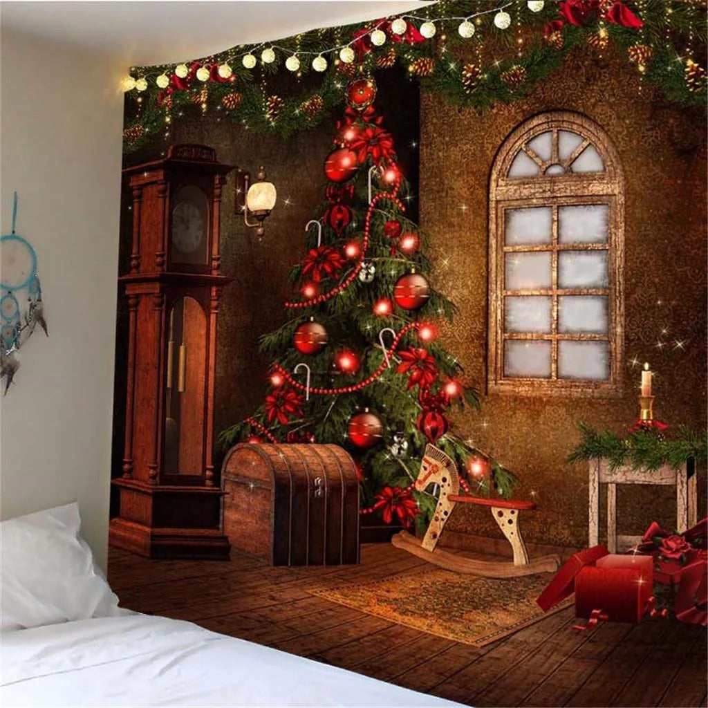 TELON NAVIDEÑO O FONDO PARA PARED