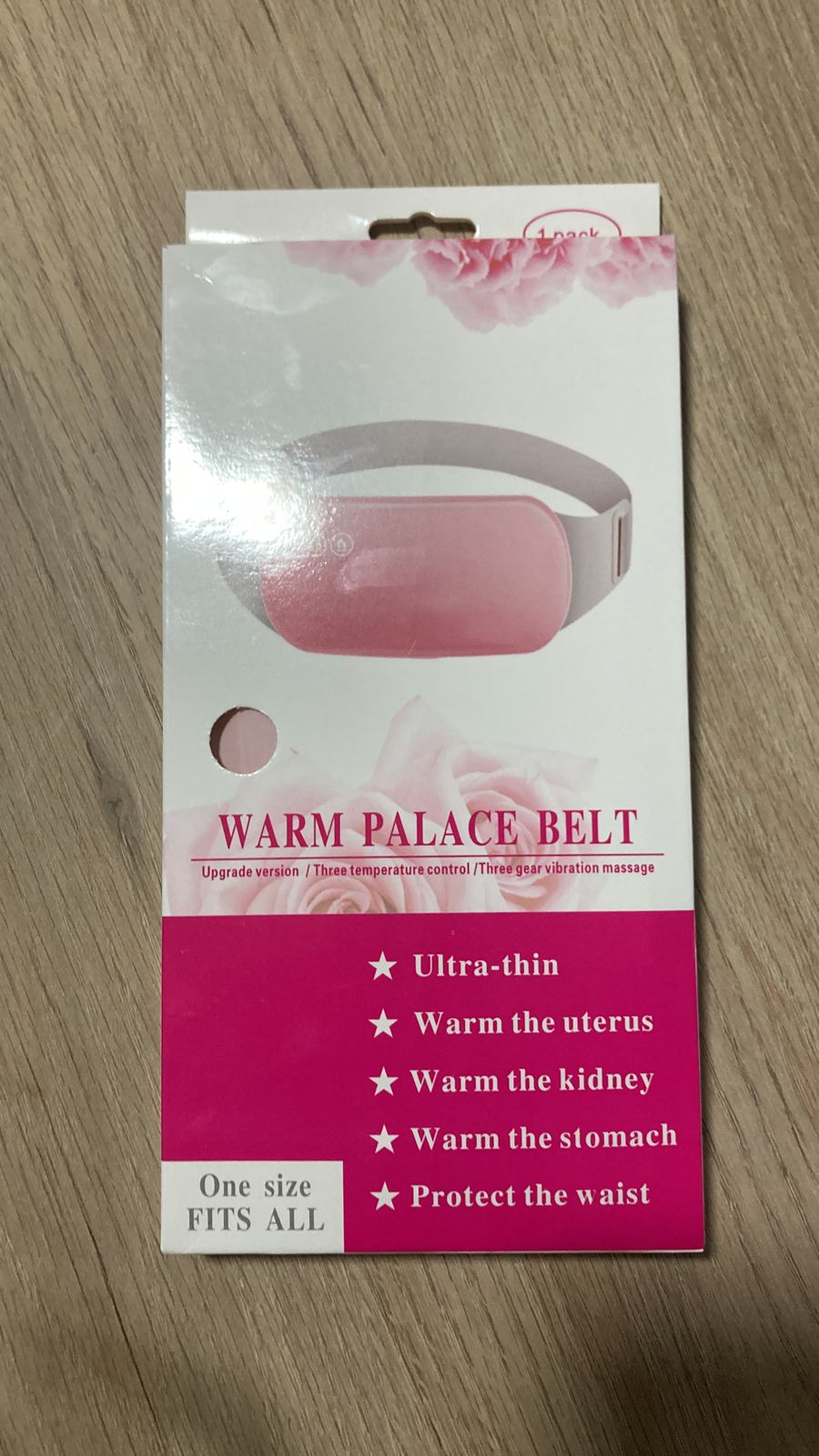 CINTURÓN MENSTRUAL TÉRMICO